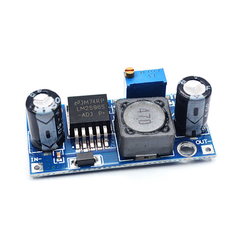 翼盟 LM2596S-ADJ可调降压稳压电源模块DC-DC 5V/12V/24V 3A - 图0