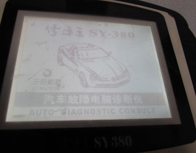 现货销售SYsokean 汽车故障电脑诊断仪 SY-380 一台