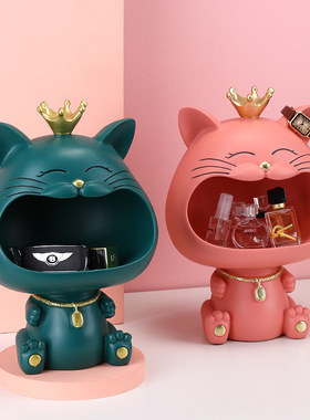 创意钥匙收纳摆件现代简约玄关