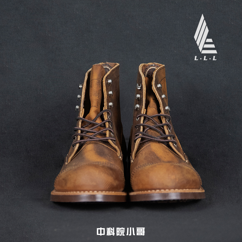 【中科院小哥】Red Wing 8085 8084/8114 红翼 手工工装靴 疯马皮 - 图2