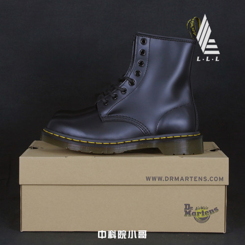 Dr.Martens 马汀博士1460 马丁博士软硬皮马丁靴 经典8孔专柜同款 - 图2