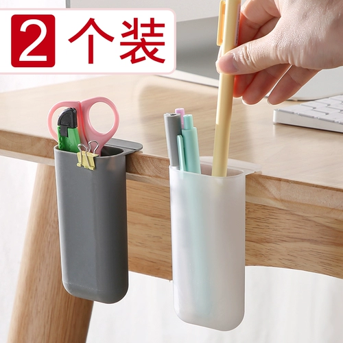 Настольная коробка для хранения, универсальный держатель для ручек, канцтовары, ЖК-дисплей, пенал