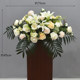 New podium flower simulation flower arrangement conference artificial flowers