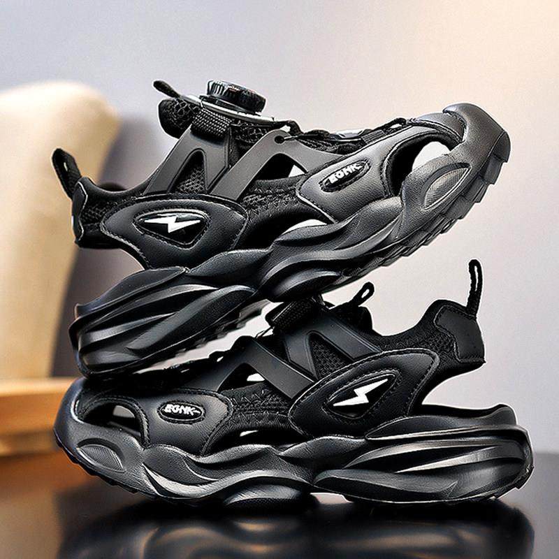 儿童运动凉鞋男童包头鞋子2025夏款中大童防滑沙滩鞋户外溯溪凉拖,淘宝优惠券,粉丝福利购,淘宝优惠卷