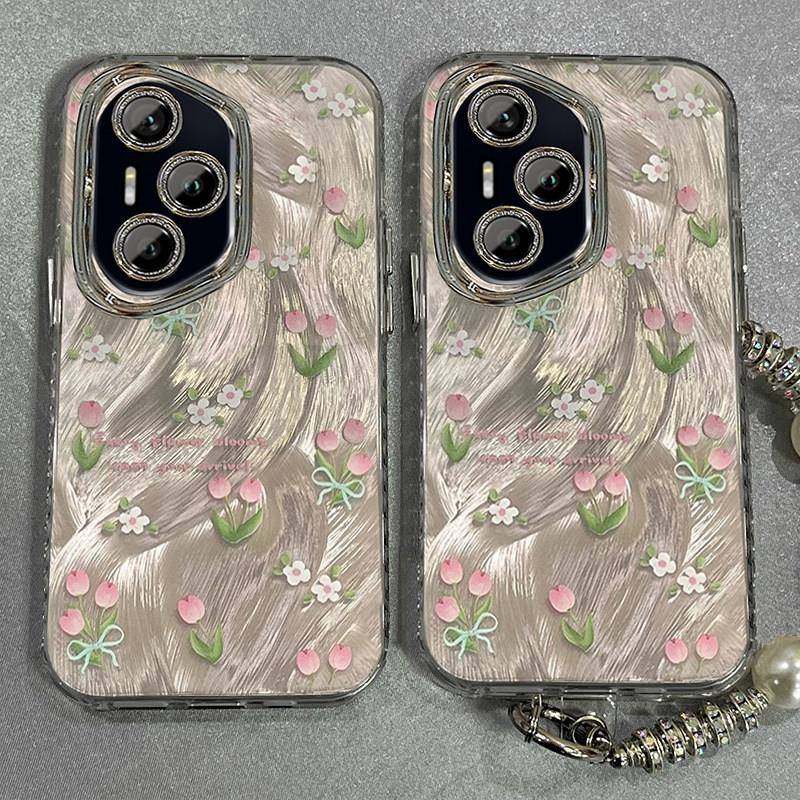 适用华为PURA70ULTRA手机保护壳新款P60高级羽纱郁金香P50Pro全包防摔P40镜头膜带支架手錬散热专用好看P30保,淘宝优惠券,粉丝福利购,淘宝优惠卷