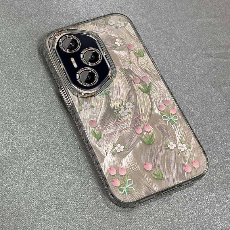 适用华为PURA70ULTRA手机保护壳新款P60高级羽纱郁金香P50Pro全包防摔P40镜头膜带支架手錬散热专用好看P30保,淘宝优惠券,粉丝福利购,淘宝优惠卷