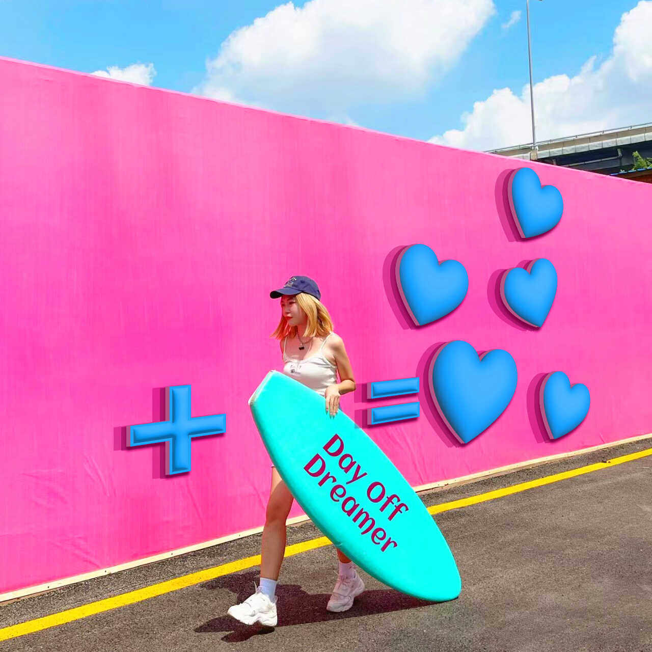 2025网红打卡拍照布置爱心情户外形象造景墙装饰公仔氛围摆件互动,淘宝优惠券,粉丝福利购,淘宝优惠卷