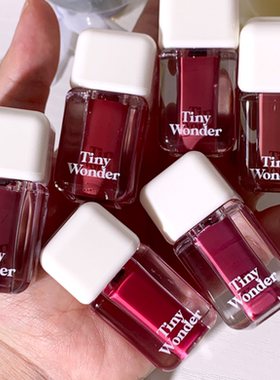 tiny wonder 韩国直邮hyper dewy tint 镜面唇釉张圆英化妆师新牌