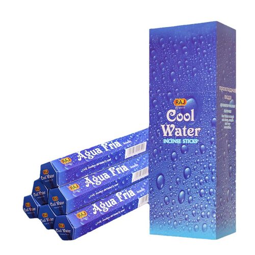 RAJ印度香 凉水Cool Water 正品印度原装进口手工香薰熏香线香126 - 图3