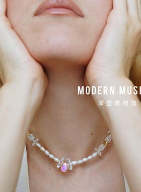 MODERN MUSEUM摩登博物馆原创设计珍珠系列串珠吊坠项链