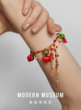 摩登博物馆原创设计琉璃手链