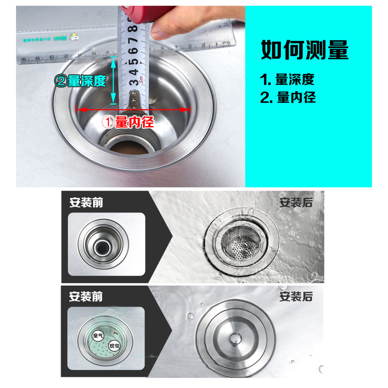 水槽垃圾过滤网厨房洗菜盆堵水盖下水口防堵隔渣过滤器洗碗盆滤网,淘宝优惠券,粉丝福利购,淘宝优惠卷