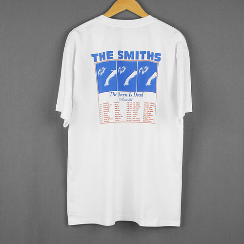 The Smiths The Queen Is Dead Tour欧美摇滚美式纯棉短袖男女T恤 - 图1