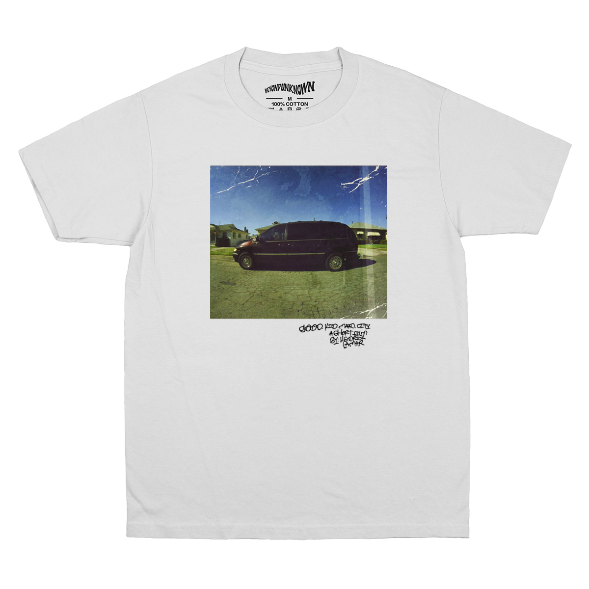 Kendrick Lamar T恤 Good Kid, M.A.A.d City印花短袖说唱T-Shirt-图3