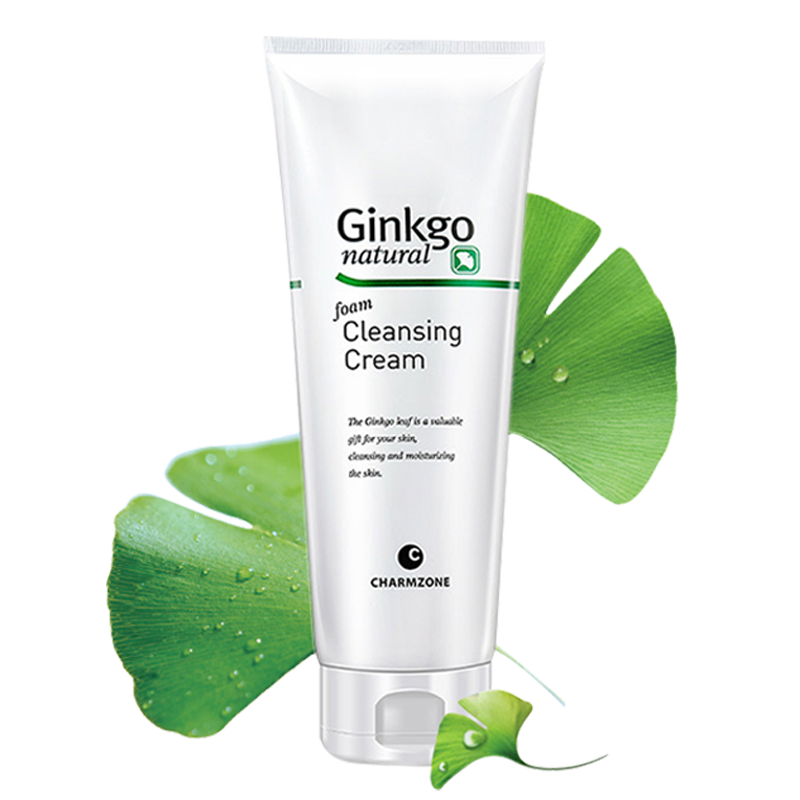 婵真ginkgo银杏泡沫洗面奶女孩蝉真 若兮化妆品洁面