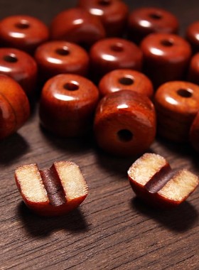 西藏式牦牛骨手串男士盘玩骨头族念珠牛角手链文玩珠子平安天珠