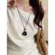 Summer retro long necklace 2026 new clavicle chain