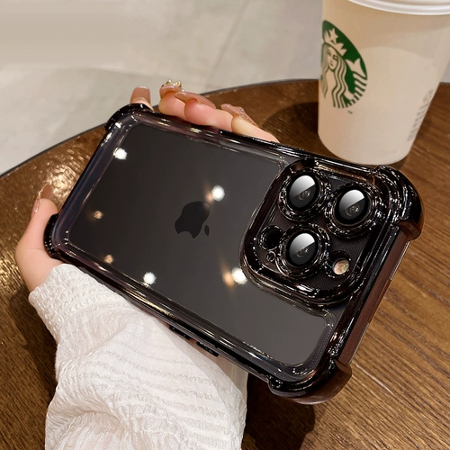 Apple, совместимая подушка безопасности, iPhone14, чехол для телефона, камера видеонаблюдения, защитный чехол, объектив, акриловый iPhone15 Pro, iPhone14 Pro, защита при падении, 14promax, 11promax, простой и элегантный дизайн