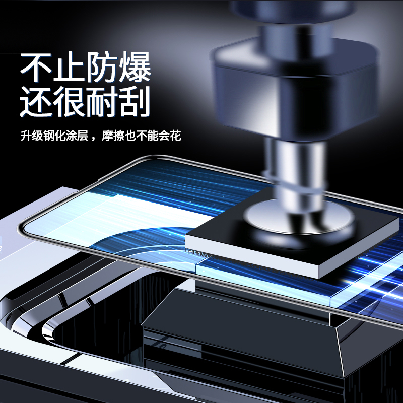 苹果14钢化膜适用iPhone14promax膜13防窥12全屏x抗摔xs全包边max听筒防尘网xmax十一xr新款mini气囊14plus-图1