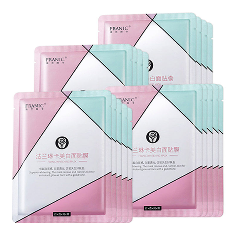 法兰琳卡补水美白玫瑰控油滋润面膜 法兰琳卡帅桂贴片面膜