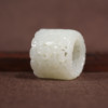 Hotan white jade auspicious clouds and blessings are in front of your eyes