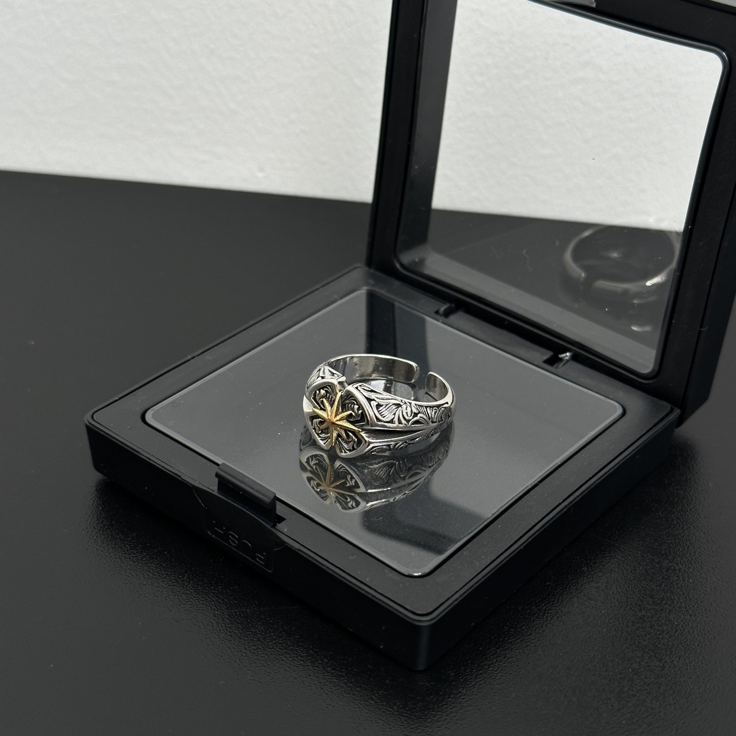 复古做旧十字架戒指男女款开口可调节指环高级质感学生个性单身戒,淘宝优惠券,粉丝福利购,淘宝优惠卷