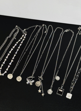 小众设计冷淡风不掉色项链ins