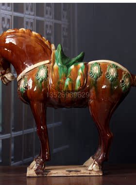 仿古风摆件电视柜艺术品