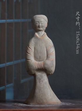 装饰品摆件博古架陶器俑古典中式