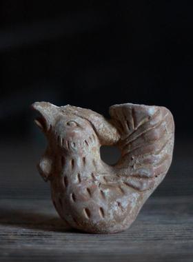 仿古凤杯陶器摆件艺术品