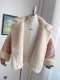 Girls' fur one-piece winter new style Korean fashionable deerskin velvet thickened children's winter top