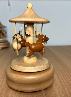 儿童玩具礼品家庭摆件木质工艺品