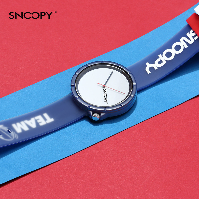 snoopy女ins简约气质学生石英表 snoopy手表国产腕表