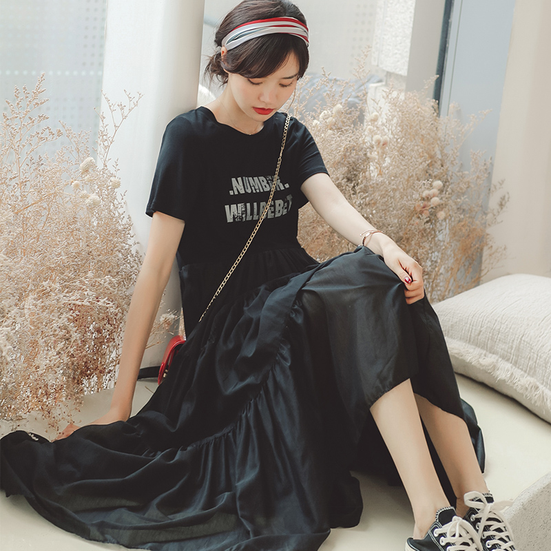 乔奥乔母婴专营店孕妇连衣裙仙女超仙孕妇装夏装夏天裙子夏季长款过膝娃娃长裙潮妈1