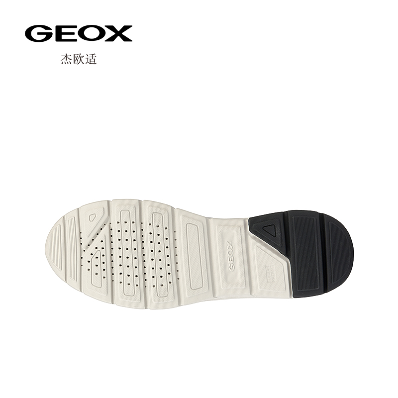 GEOX杰欧适男鞋潮流舒适系带增高复古休闲鞋U36FQA - 图2