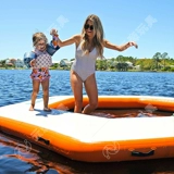 Надувной надувной платформ Рыбалка плавучего кресла для взрослых плавучих кровать дрейфу