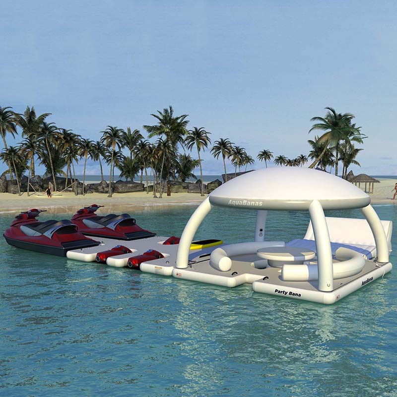 Intex Inflatable Marina Breeze Island Raft