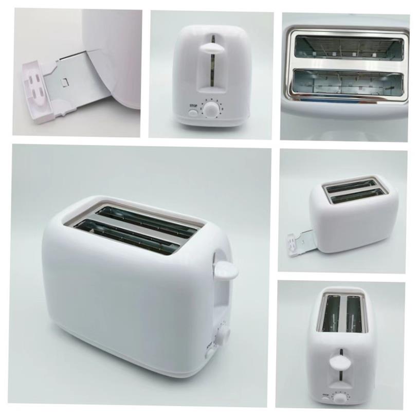 English toaster Bread toaster machine 2 slice stainless 110V - 图0