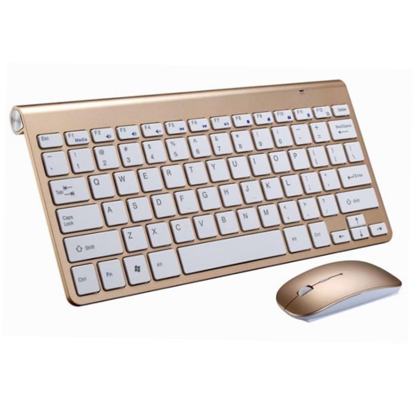 Protable Mini 2.4G Wireless Keyboard and Mouse Combo Set PC - 图1