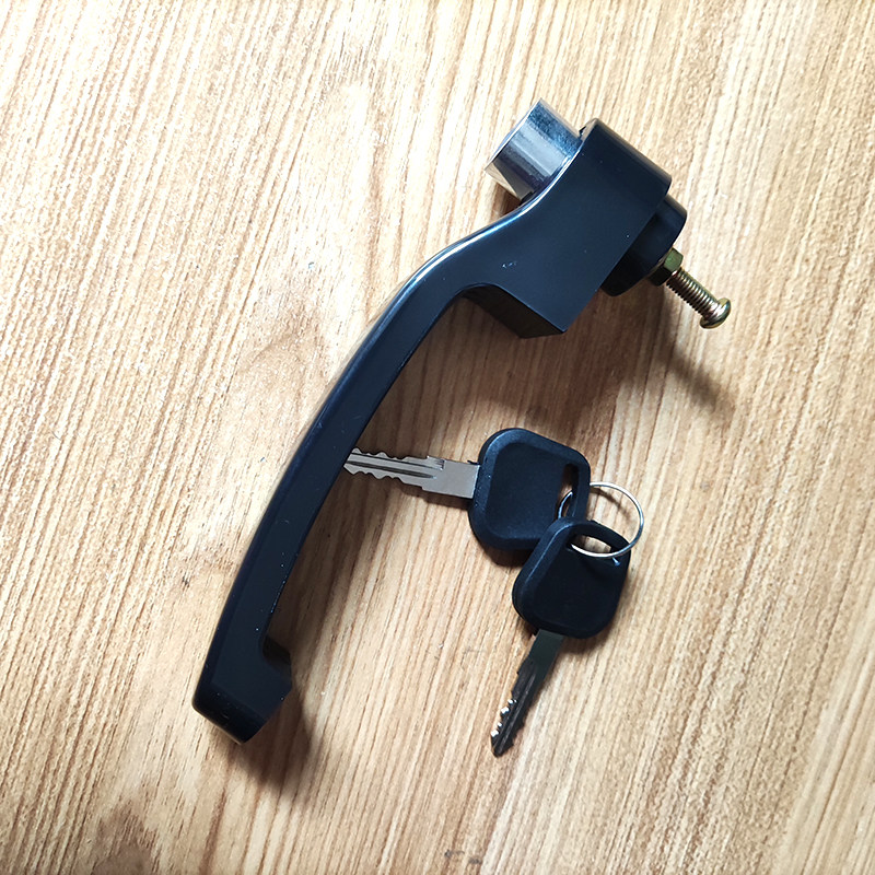 电瓶车小四轮老年代步车电动三轮车棚车车门把手 门锁 锁芯手柄锁