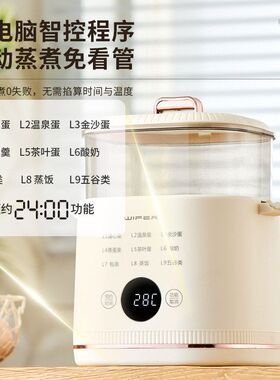 智能早餐机多功能迷你蒸蛋煮蛋器