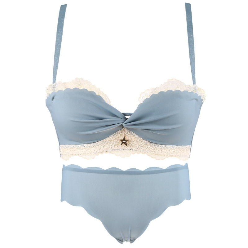 肩带防滑女无钢圈调整型收副乳文胸 莉妃文胸