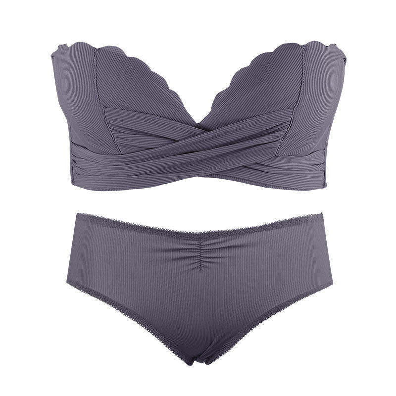 肩带防滑女无钢圈调整型上托文胸 莉妃文胸