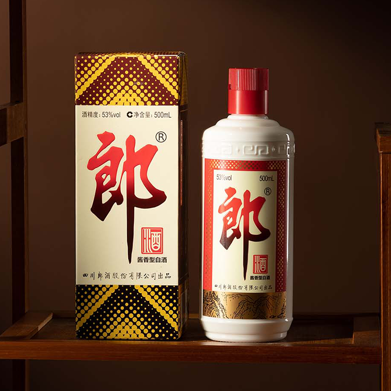 郎酒 郎牌郎酒普郎53度酱香型白酒500ml*6瓶整箱 宴请送礼 年份酒