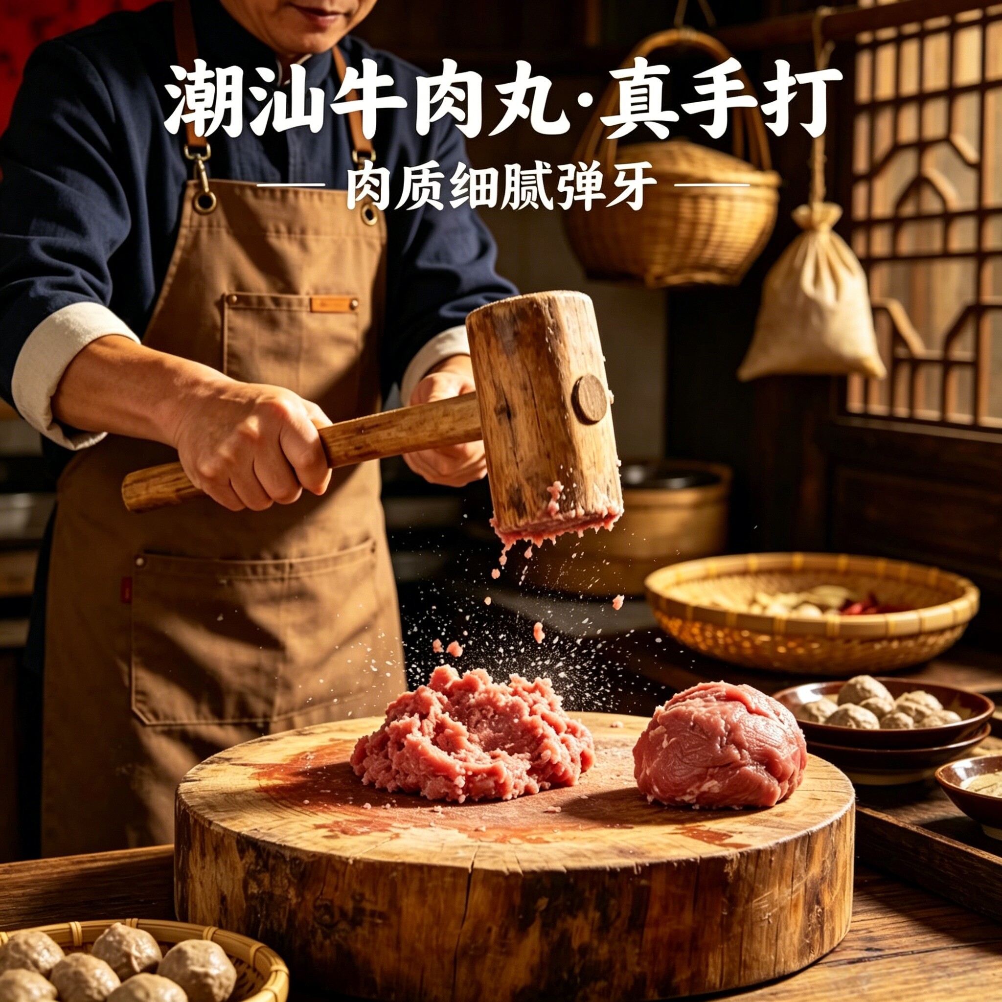 Xifei Shantou Beef Balls Beef Tendon Balls Hot Pot Oden