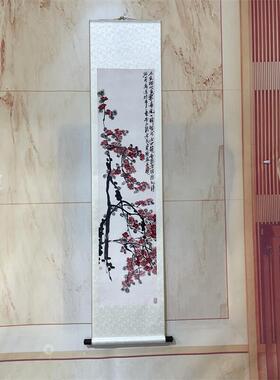 名家齐白石杏花迎春图装饰画