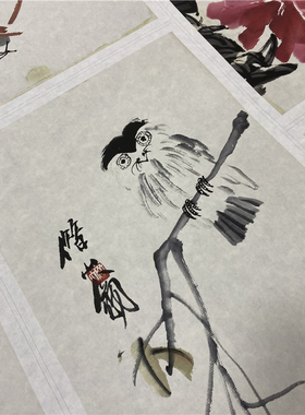 画册临摹学习范本超清晰写意花鸟