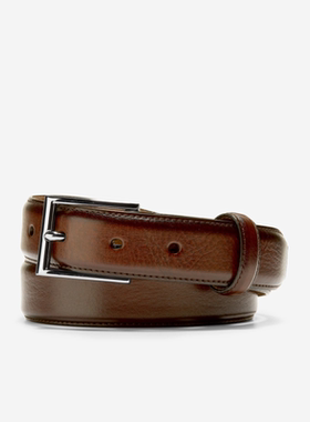 Cole Haan/可汗男腰带32mm皮带针扣复古休闲时尚百搭经典F11787