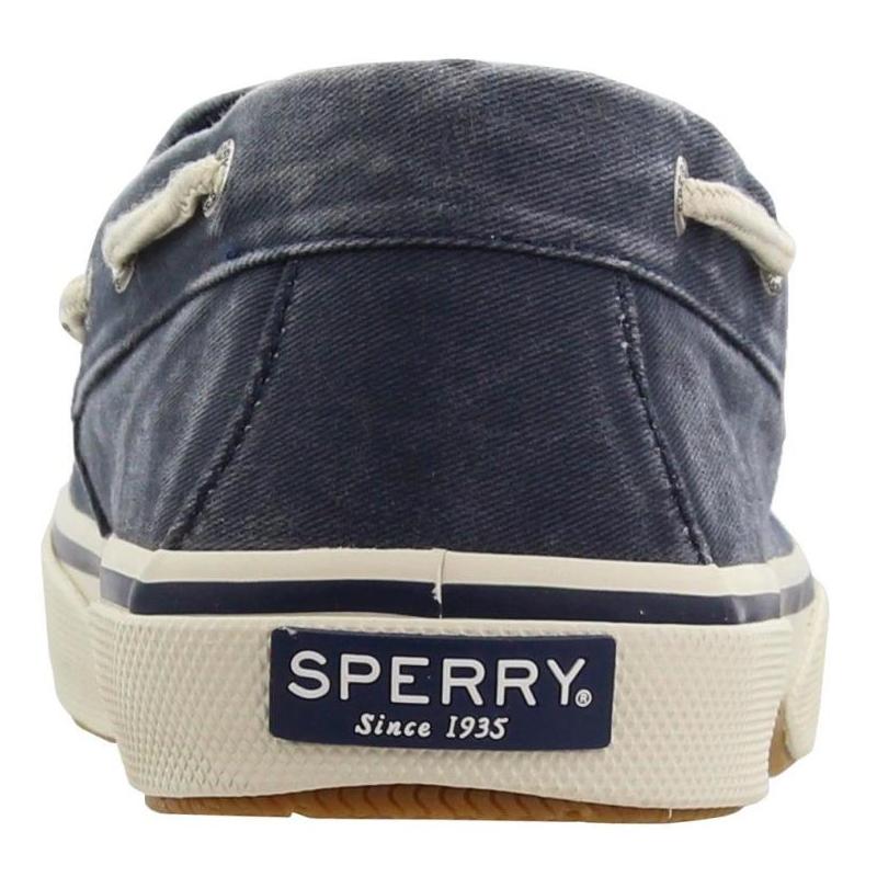 Sperry Top-Sider男帆船鞋透气帆布休闲套脚秋冬正品777914