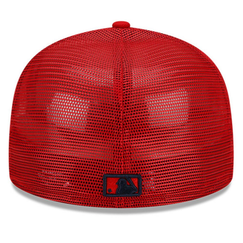 Кепка New Era Baseball cap, красная спортивная кепка, солнцезащитная шляпа, дышащий шарообразный головной убор